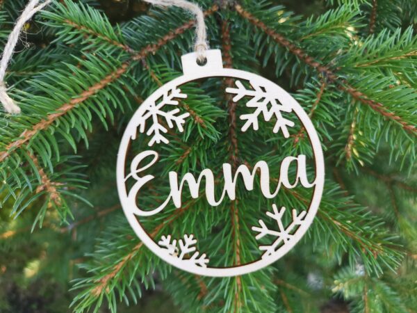 Personalized Names Christmas Ornaments