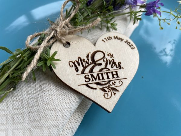 Engraved Wood Tags