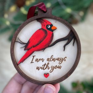 cardinal christmas ornaments