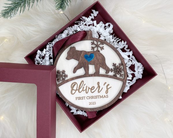 personalized kid ornaments