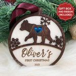 Baby's First Christmas Personalized Ornament