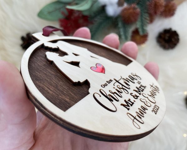 Personalized First Christmas Ornament 2023